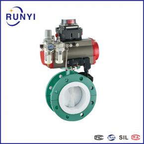 D941F46-16 D941F46-16C D941F46-16P Electric lined butterfly valve